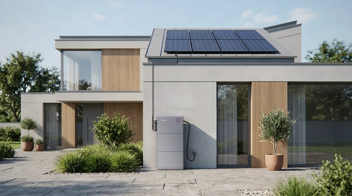 PowerCube · Outside wall, modern home